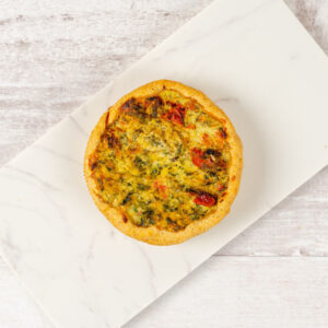 Spinach & Dried Tomatoes Quiche - imagine 2