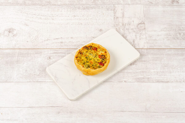 Spinach & Dried Tomatoes Quiche