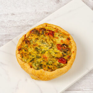 Spinach & Dried Tomatoes Quiche - imagine 4