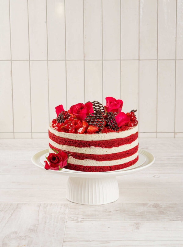 Rose Red Velvet Naked
