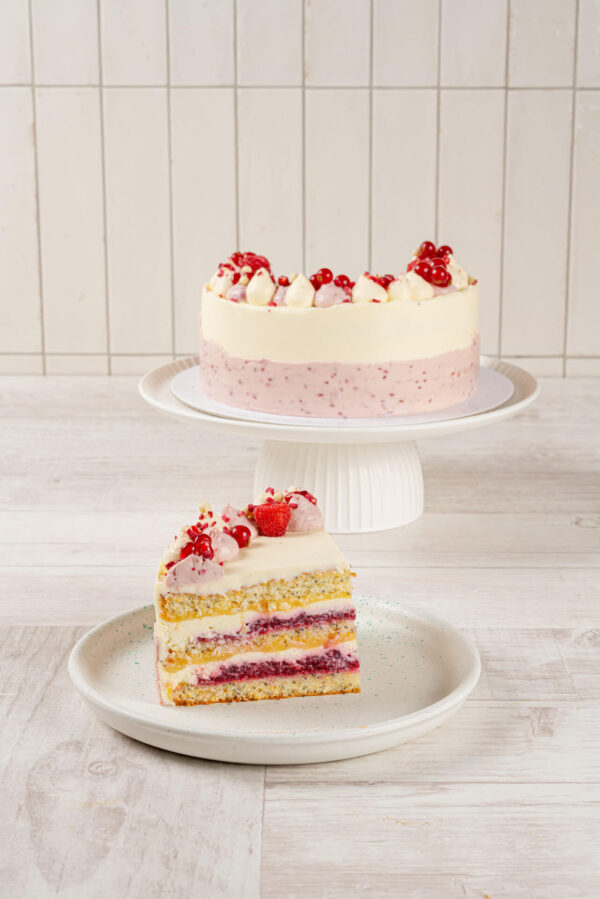 Raspberry Lemon Poppy Cake