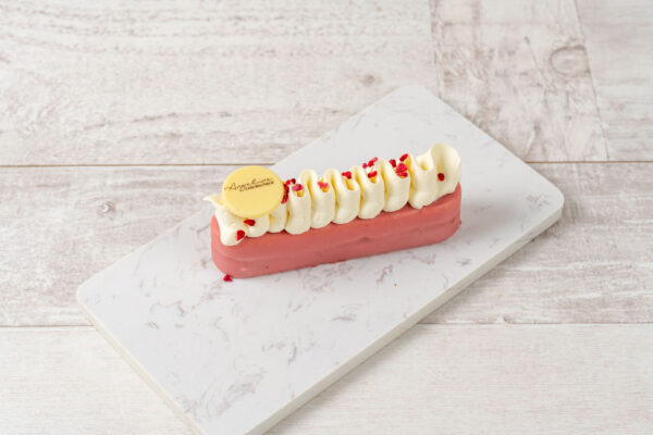 Raspberry & Pistachio Financier