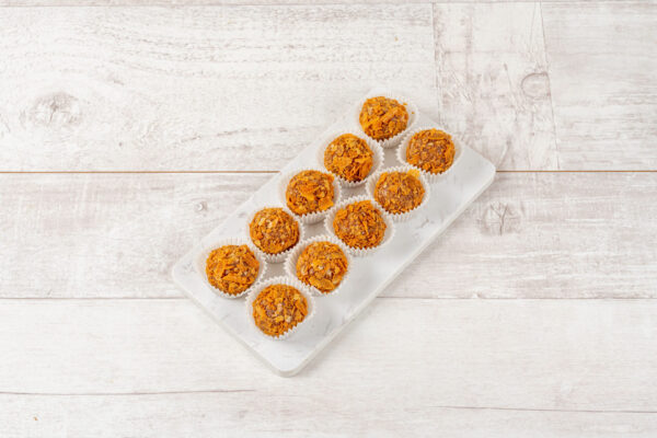 Truffles with pralines and Baileys