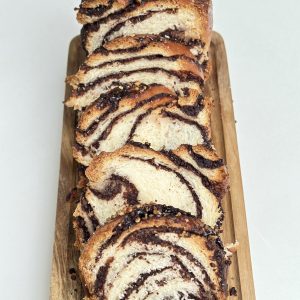 Cozonac insiropat Babka cu Ciocolată si Nuca - imagine 3