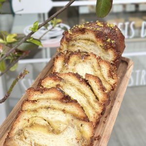 Cozonac insiropat Babka cu Fistic - imagine 4