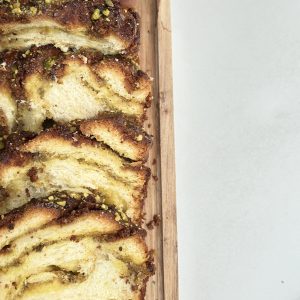 Cozonac insiropat Babka cu Fistic - imagine 3